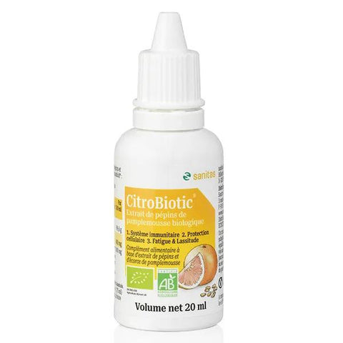 Citrobiotic Organic Grapefruit Seed Extract 20ml