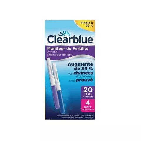 Clearblue Advanced Fertility Monitor Test Sticks + 4 Pregnancy Tests