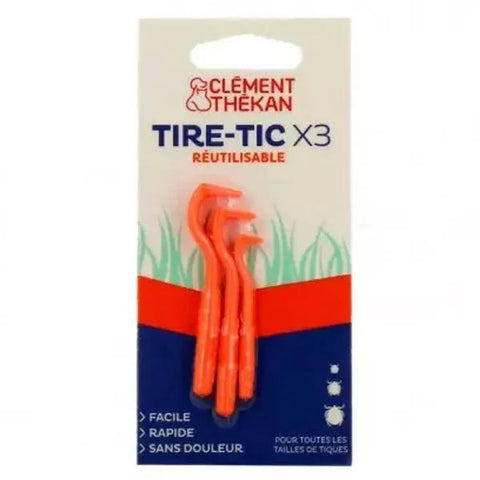 Clément Thékan Tick Remover x3 Box of 10