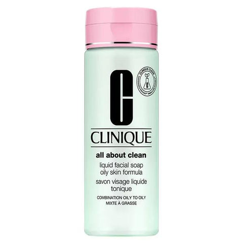 Clinique Basic 3 Temps savon visage liquide tonique peau mixte à grasse (200 ml)