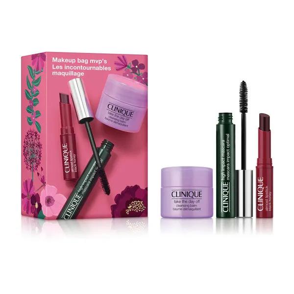 Clinique High Impact™ Coffret Mascara et Baume à Lèvres + Baume Démaquillant