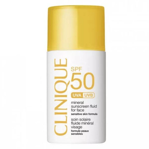 Clinique Sun Soin Solaire Fluide Minéral Visage SPF 50 (30 ml)
