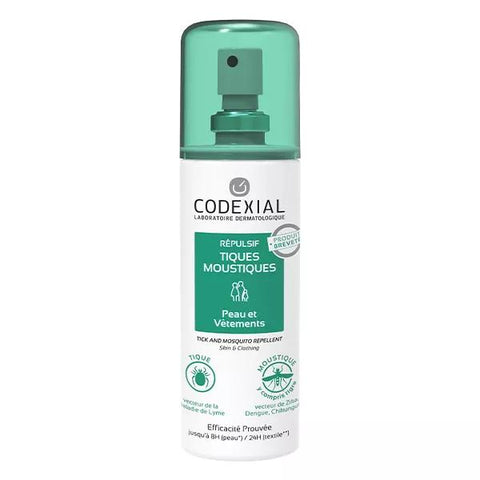 Codexial Spray Répulsif Tiques et Moustiques 75 ml