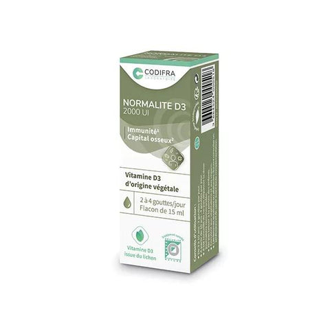 Codifra Normalite D3 Immunity and Bone Protection 2000 IU 15ml