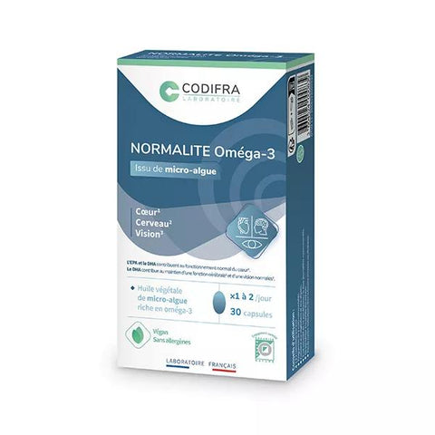 Codifra Normalite Omega-3 Heart, Brain and Vision30 capsules