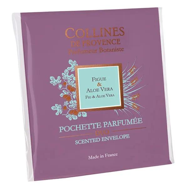 Collines de Provence Pochette parfumée Figue Aloé - 6gr