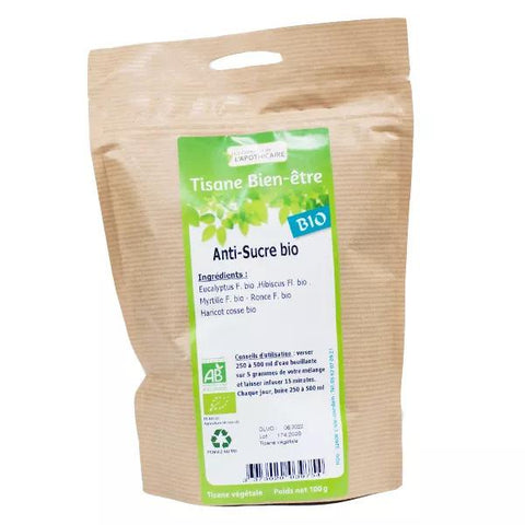 Comptoir de l'Apothicaire Organic Anti-Sugar Herbal Tea 100g