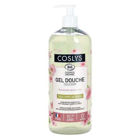 Coslys Gel douche douceur fleur de cerisier 1L