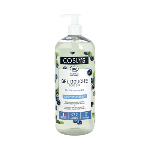 Coslys Gel douche douceur myrtille 1L