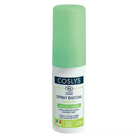 Coslys Spray Haleine Fraîche Menthe Bio (15 ml)