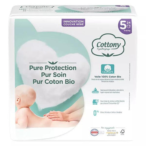 COTTONY Cotton diapers size 5 11-25 kg
