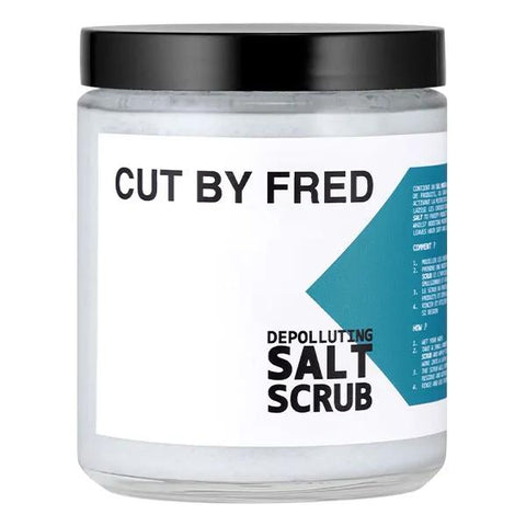 Cut By Fred Depolluting salt scrub - 300g