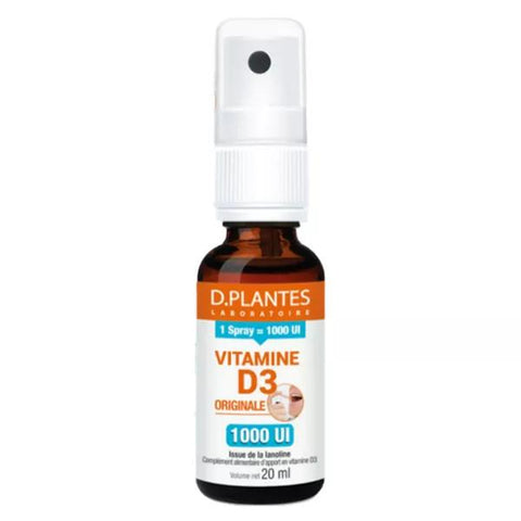 D.Plantes Vitamin D3 1000IU Original Spray 20ml
