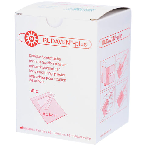 RUDAVEN PLUS pansement de fixation stérile (6x8 cm)