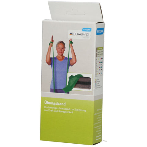 RUSSKA Theraband® Travel vert fort (1 pièce)