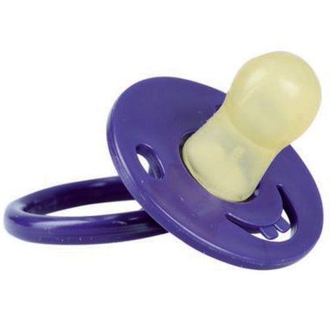 Baby-Frank® Tétine apaisante en forme de cerise, latex 0-6 mois bleu/pétrole (2 pièces)