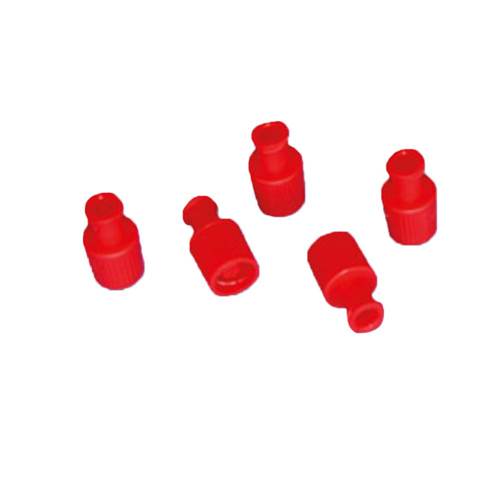 DAHLHAUSEN® Capuchon de fermeture Kombi rouge (200 pièces)
