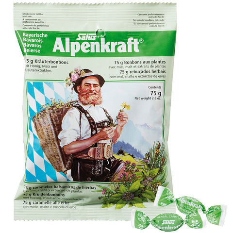 Salus Bayerische Alpenkraft bonbons aux herbes (75 g)