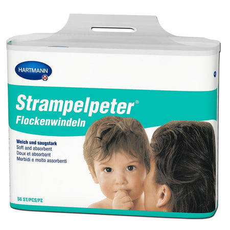 Strampelpeter® couches en flanelle (56 pièces)