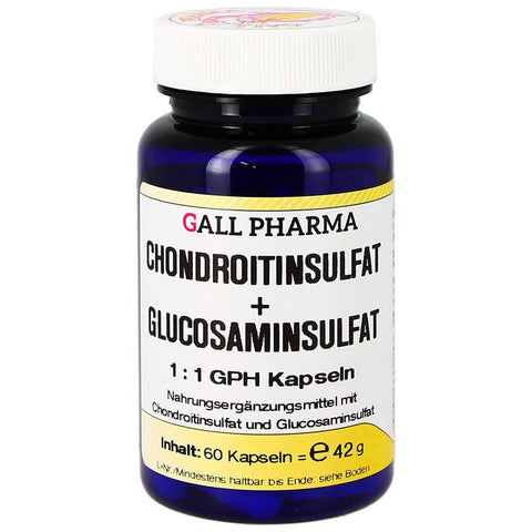 GALL PHARMA Sulfate de chondroïtine + sulfate de glucosamine 1:1 (60 gélules)