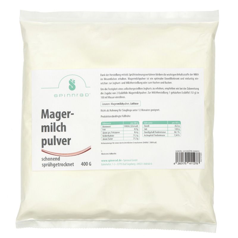 Spinnrad® poudre de lait écrémé (400 g)
