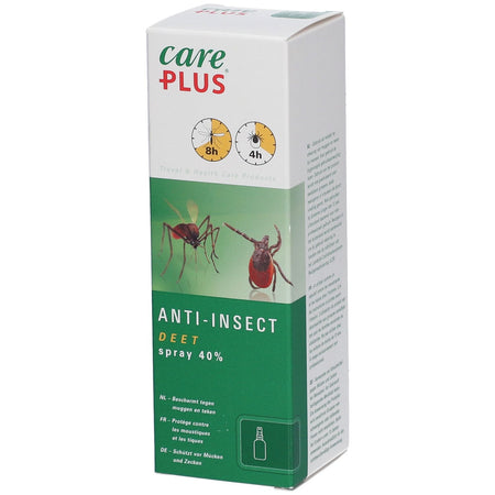 Care Plus® Spray anti-insectes DEET 40% — 100 ml