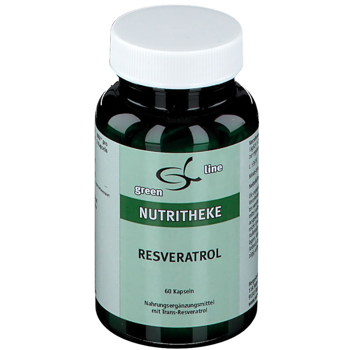 green line NUTRITHEKE Resveratrol (60 gélules)