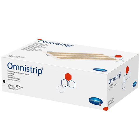 Omnistrip® bandelettes de suture stériles (25 x 127 mm, 200 pièces)