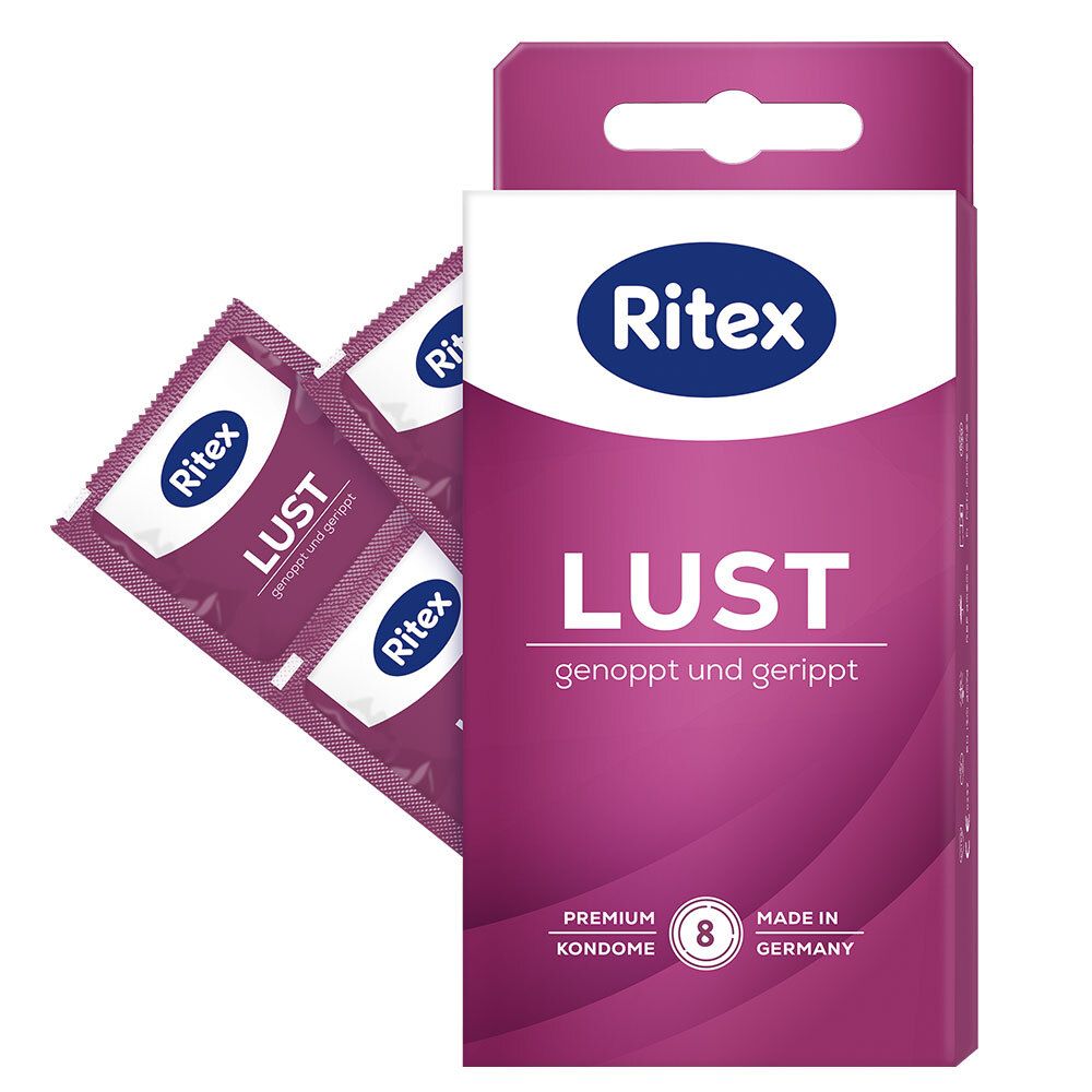 Ritex LUST préservatifs (8 pièces)