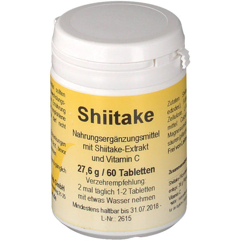 Shiitake comprimés (60 pièces)