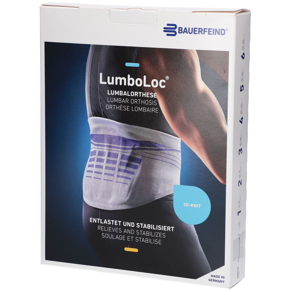LumboLoc® bandage de soutien lombaire taille 2 titan