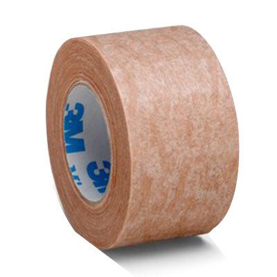 3M™ Micropore™ ruban adhésif hypoallergénique en non-tissé couleur peau (2,5 cm x 9,1 m, 12 pièces)