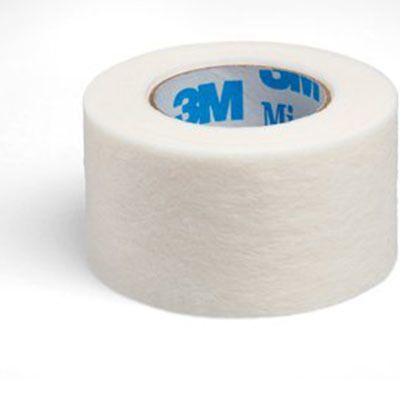 3M™ Micropore™ sparadrap non-tissé hypoallergénique blanc (2,5 cm x 9,1 m) — 12 pièces