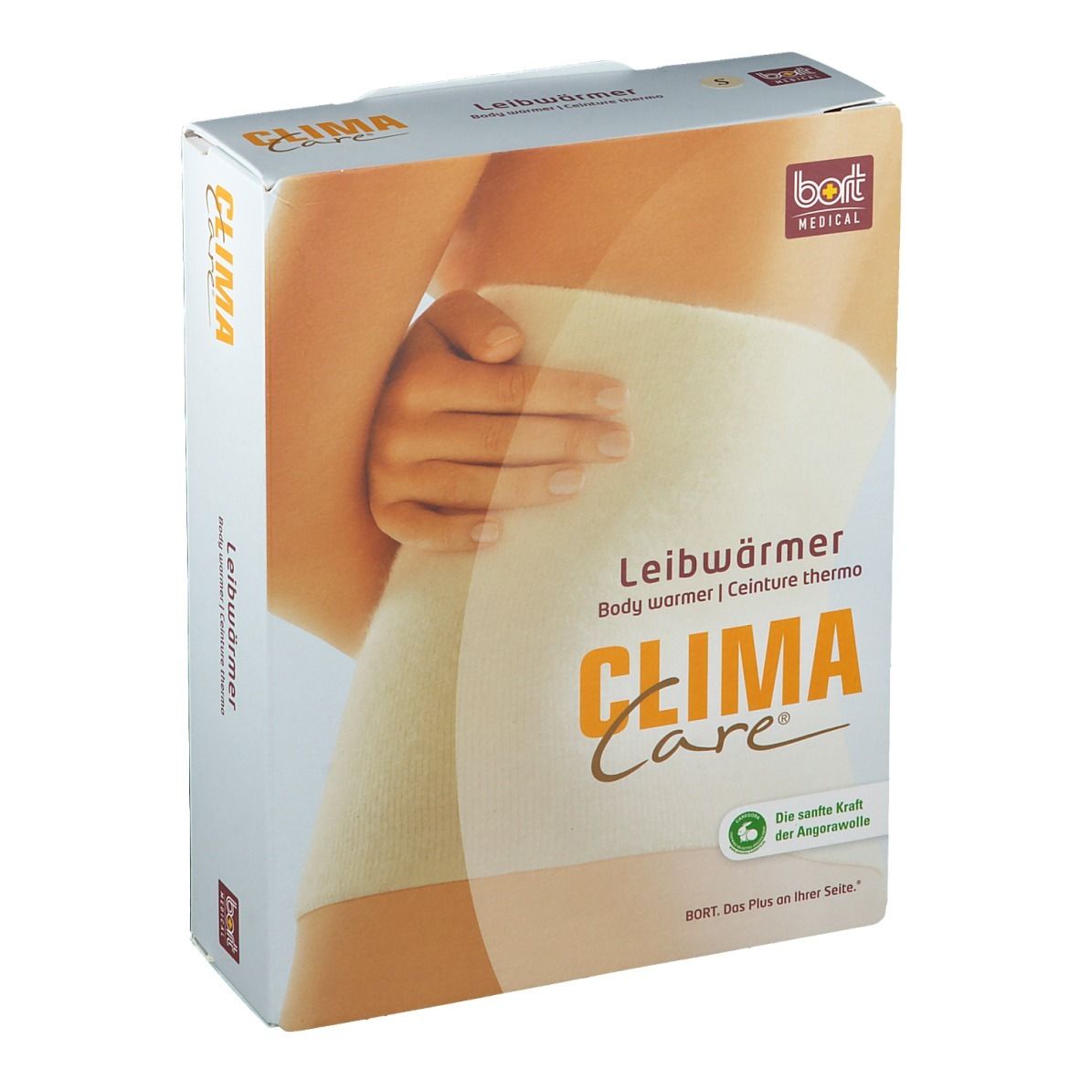 BORT CLIMACare® chauffe-lombaires taille S, couleur peau (1 pièce)
