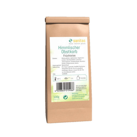 sanitas Thé aux fruits Corbeille de fruits céleste (100 g)