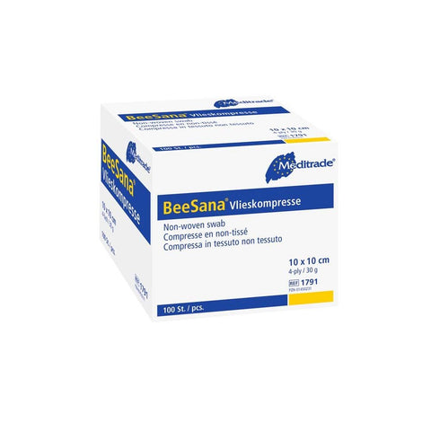 BeeSana® compresse non tissée, non stérile, 4 plis, 30 g (100 pièces)