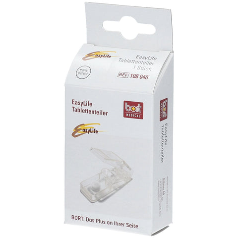 BORT EasyLife® coupe-comprimés transparent (1 pièce)