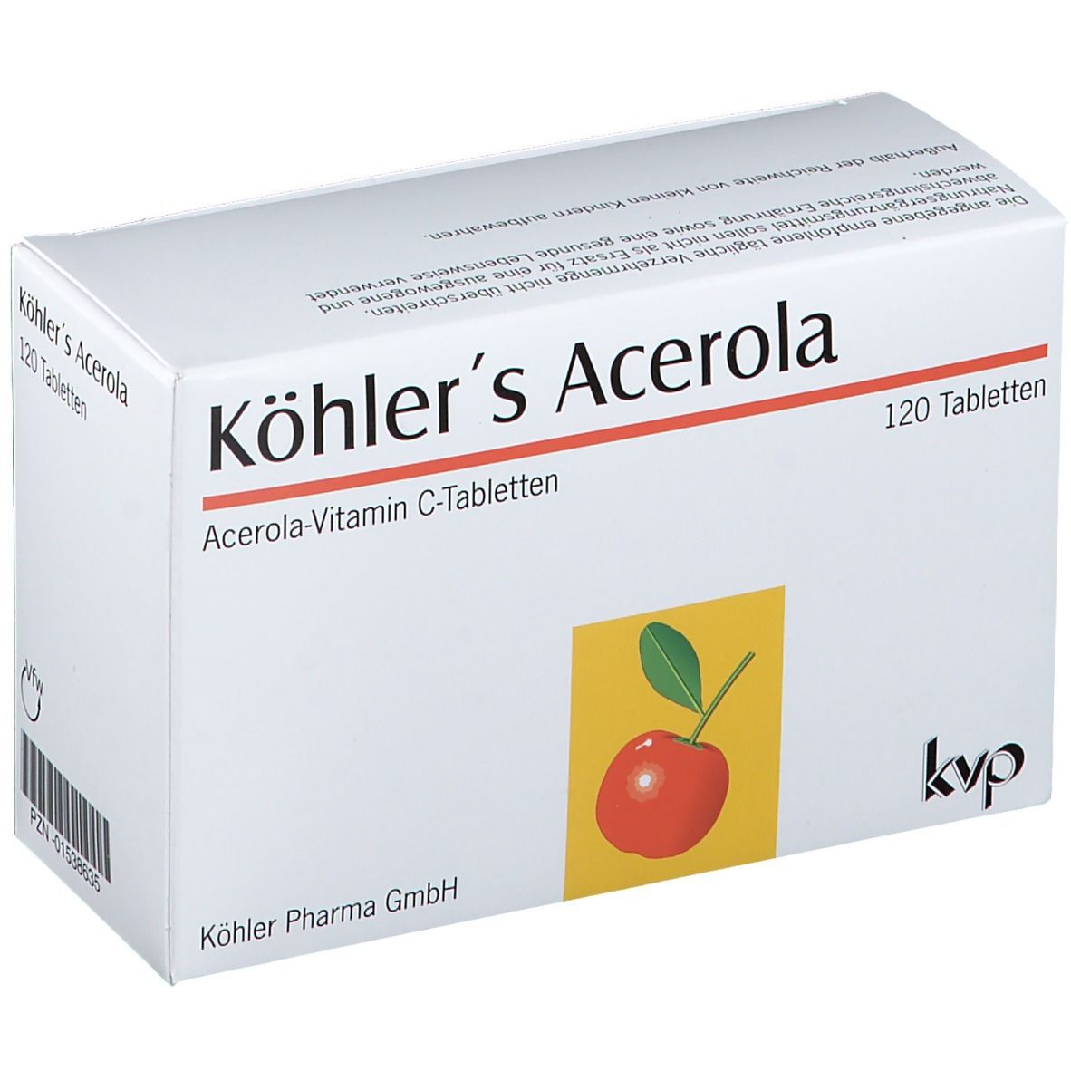 Köhler's Acerola comprimés (120 pièces)