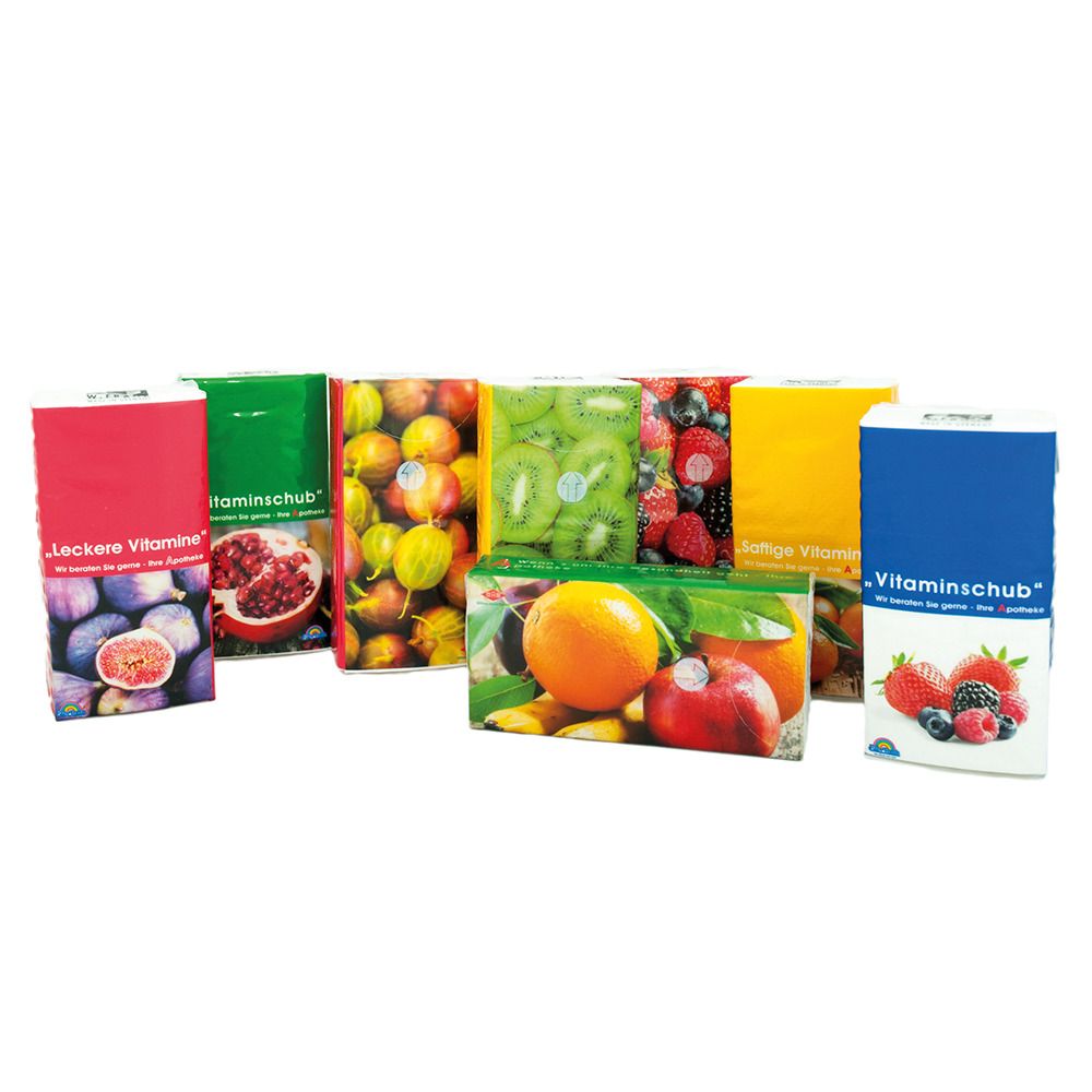 FRANK® mouchoirs motif Vitamine (240x10 pièces)