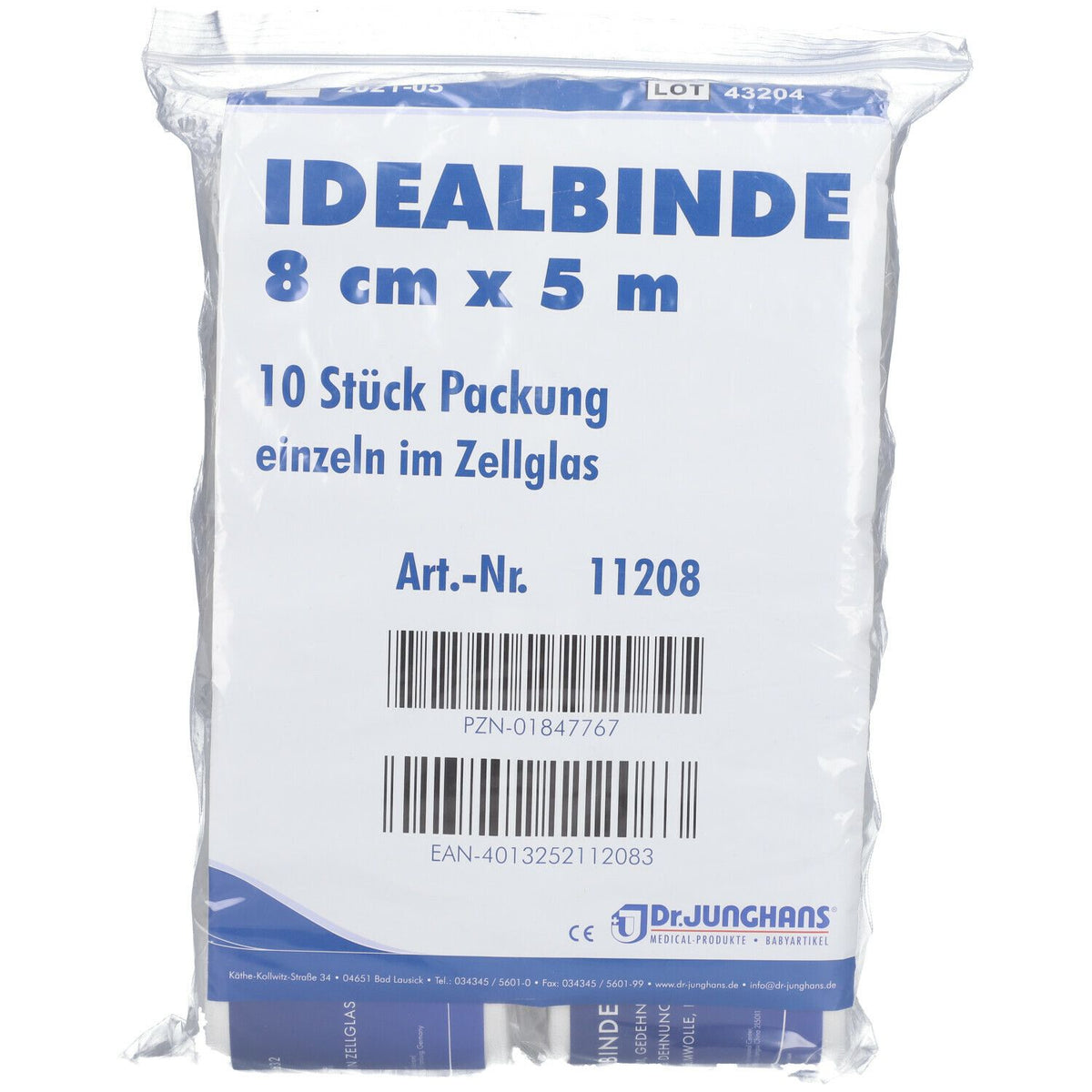 IDEALBINDE 5m x 8cm (10 pièces)