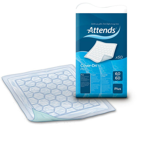 Attends® Cover-Dri Plus 60 x 60 cm (50 pièces)