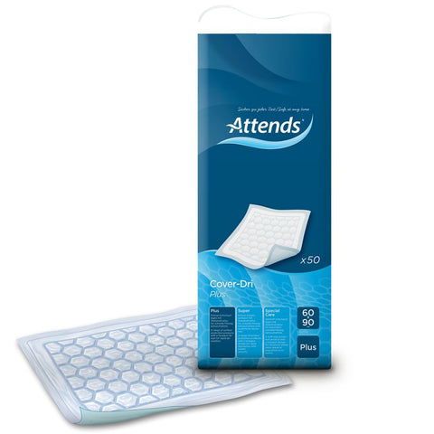 Attends® Cover-Dri Plus housse de protection de matelas 60 x 90 cm (50 pièces)