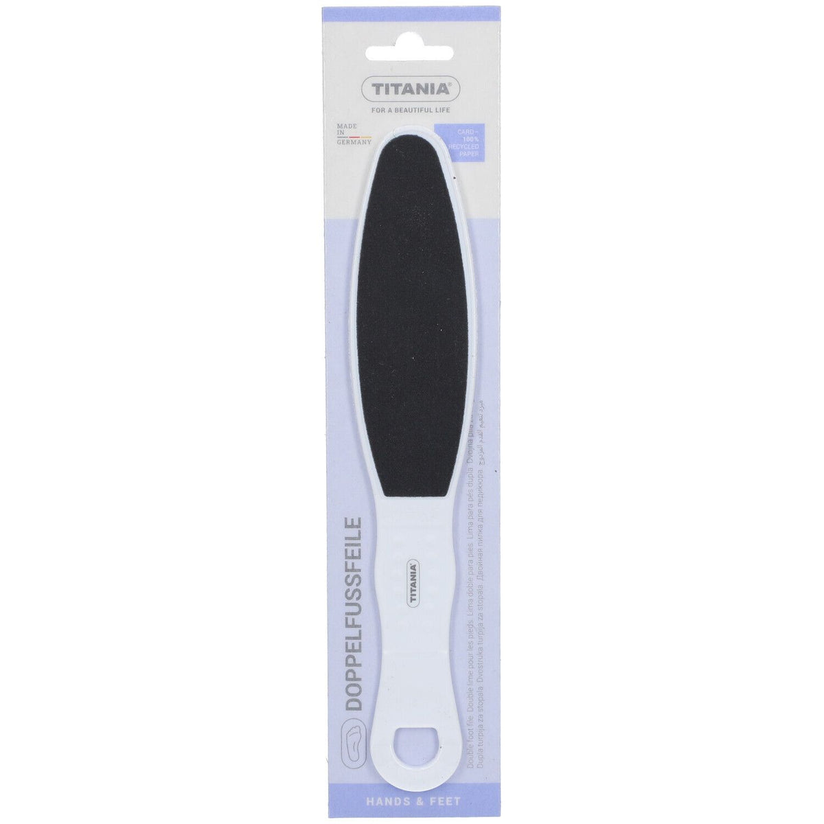 TITANIA® Râpe double pour corne (1 pièce)