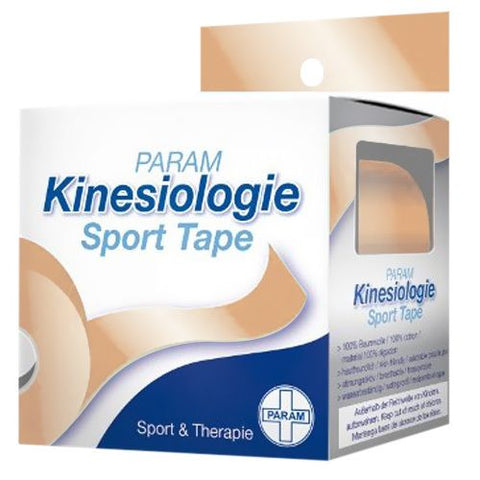 PARAM bande de kinésiologie sport 5 cm x 5 m beige (1 pièce)