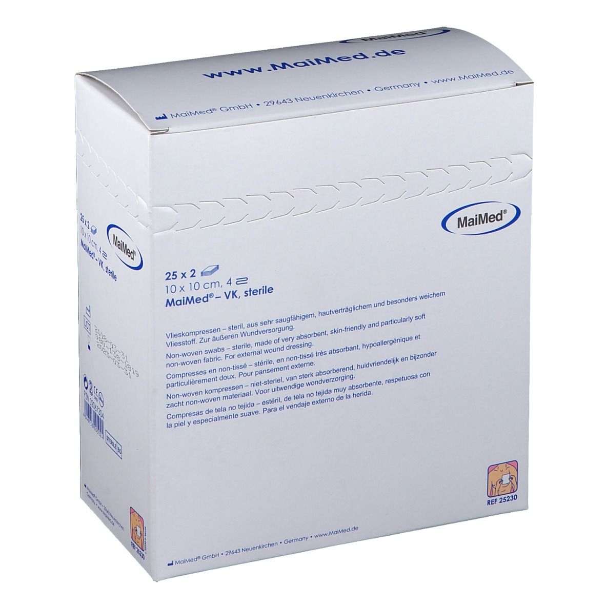 MaiMed® - VK 10 x 10 cm stérile