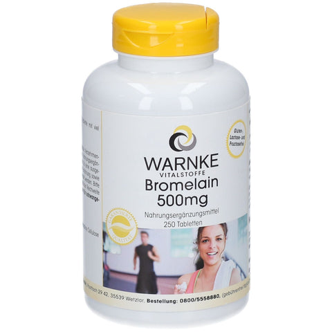 Warnke bromélaïne 500 mg (250 pièces)
