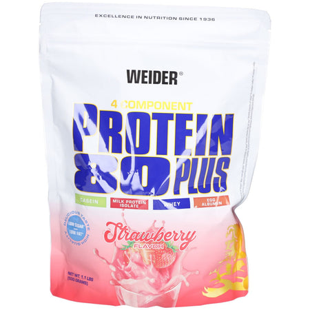 Weider® Protein 80 Plus, fraise, poudre (500 g)