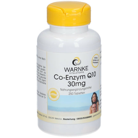 Warnke Q10 30 mg (250 pièces)