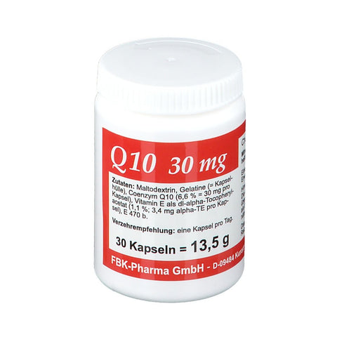 Q10 30 mg — 30 pièces