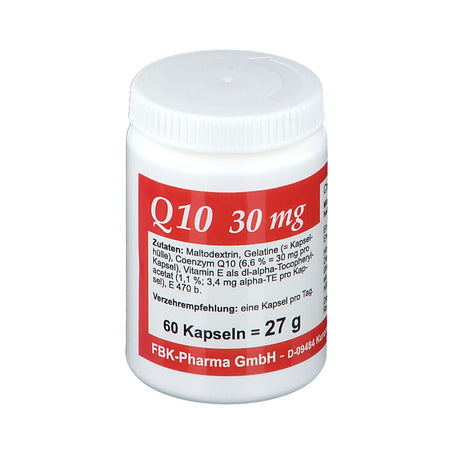 Q10 30 mg – 60 gélules